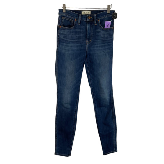 Blue Denim Jeans Straight Madewell, Size 27