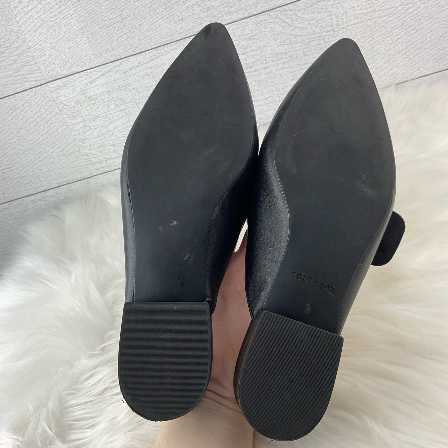 Black Shoes Flats Cole-haan, Size 6