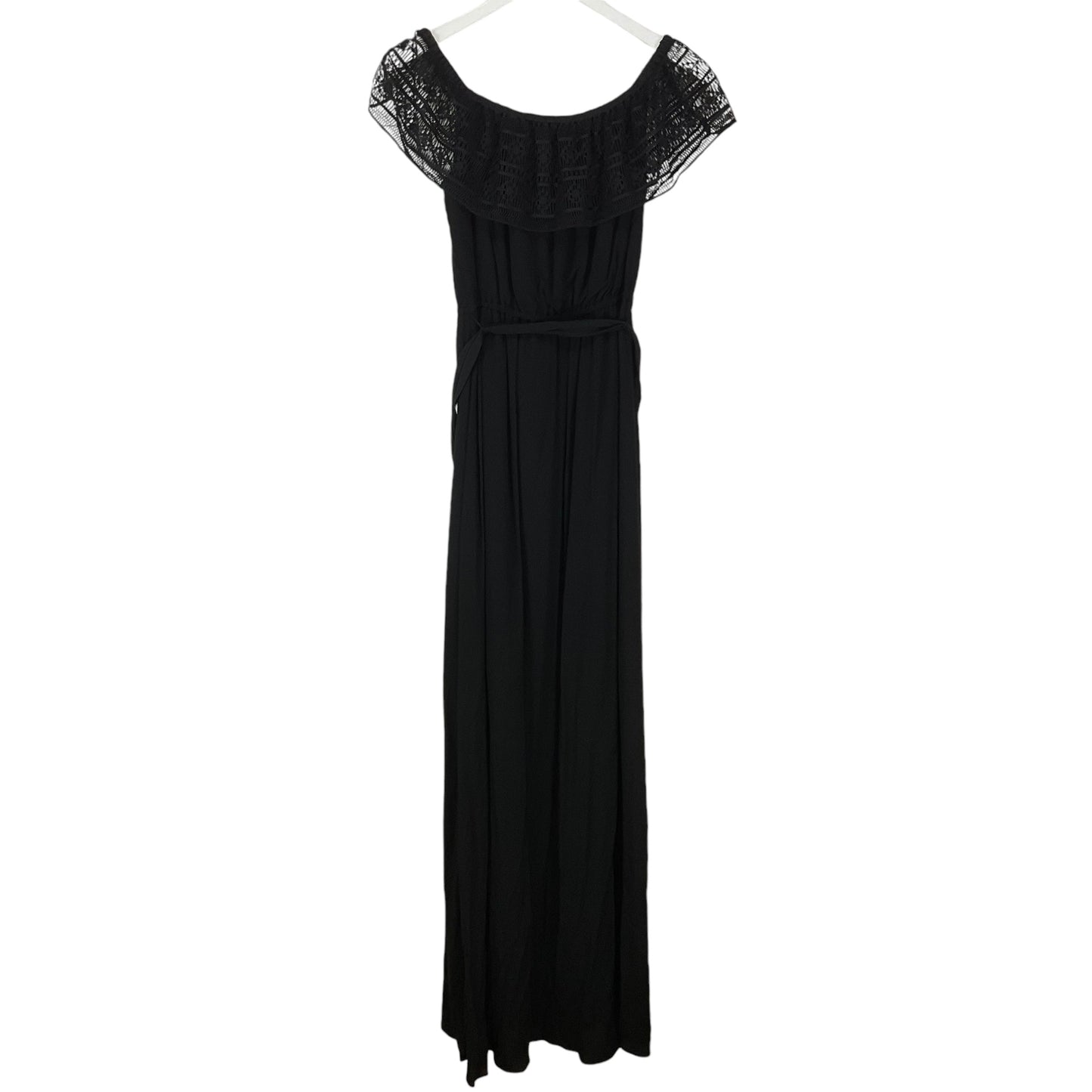 Dress Casual Maxi By Apt 9 In Black, Size: S