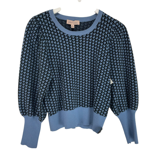 Sweater By Philosophy In Blue, Size: M