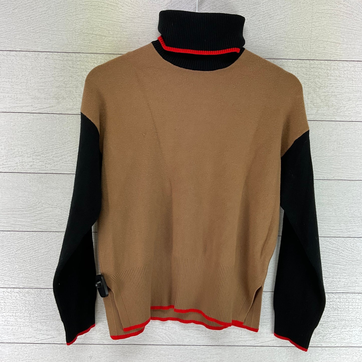 Sweater By Tahari By Arthur Levine In Brown, Size: S