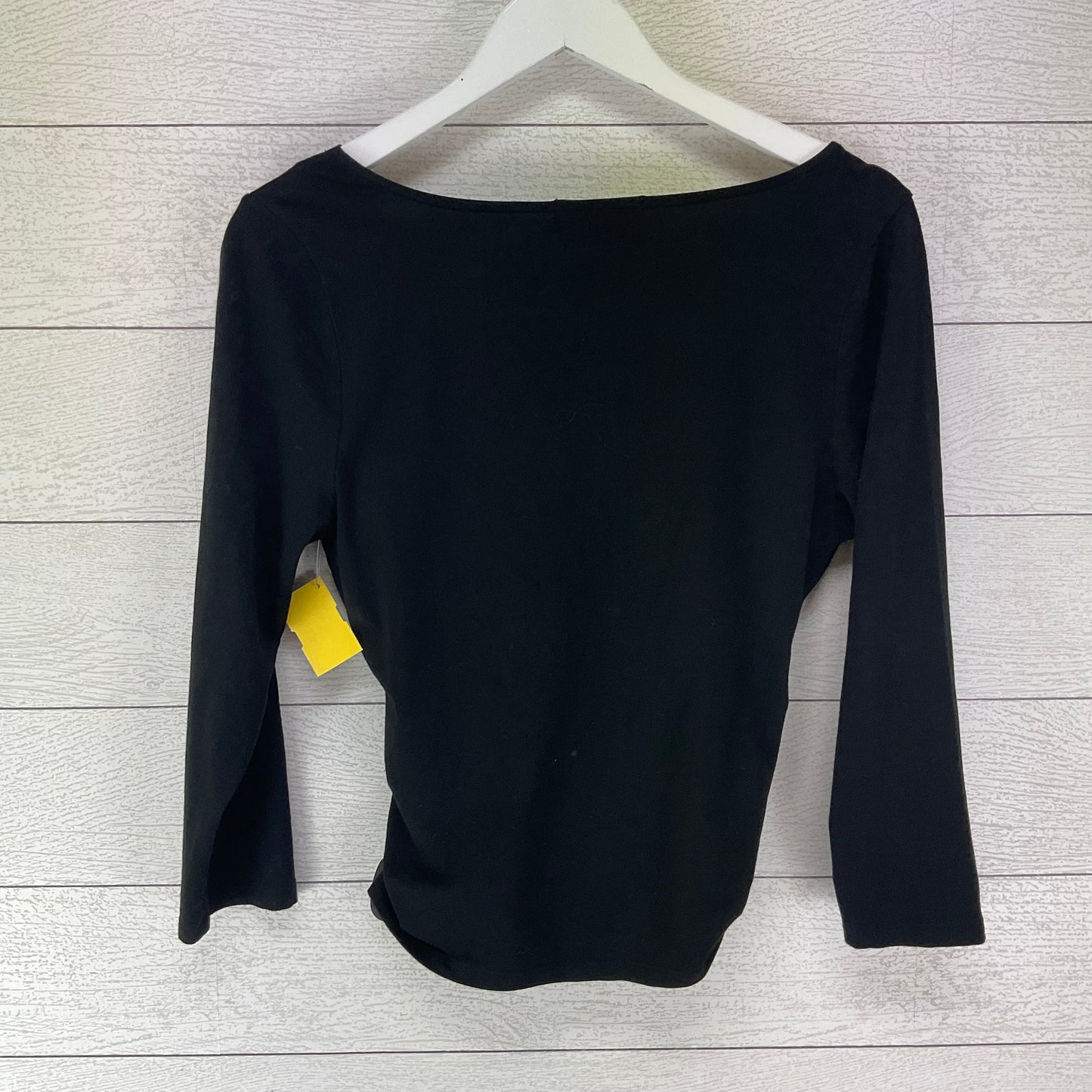 Top Long Sleeve By Banana Republic In Black, Size: M