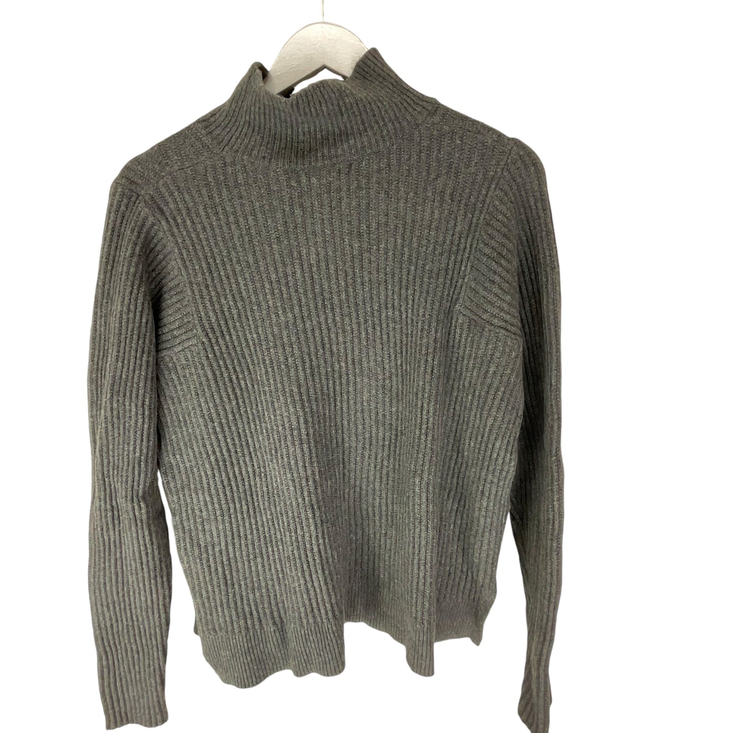 Top Long Sleeve By Banana Republic In Grey, Size: S