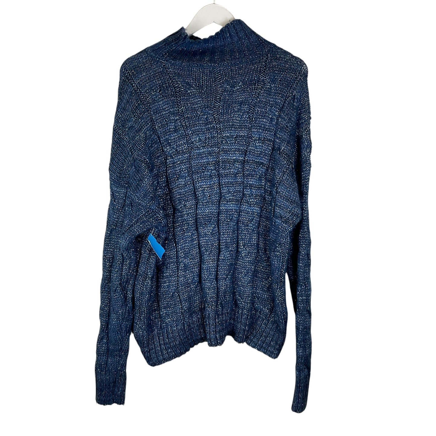 Sweater By Crown And Ivy In Blue, Size: Xxl