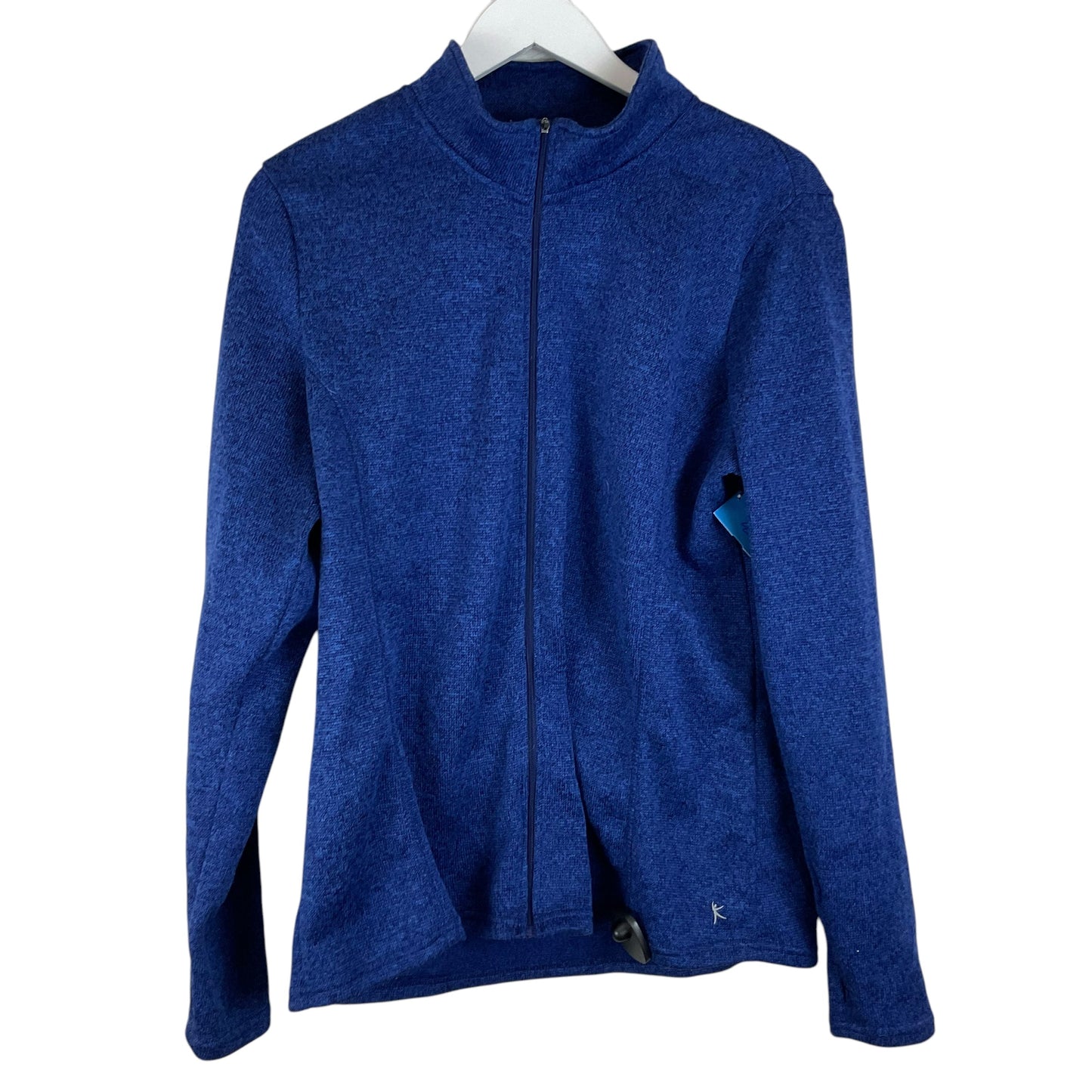 Jacket Fleece By Danskin In Blue, Size: Xxl