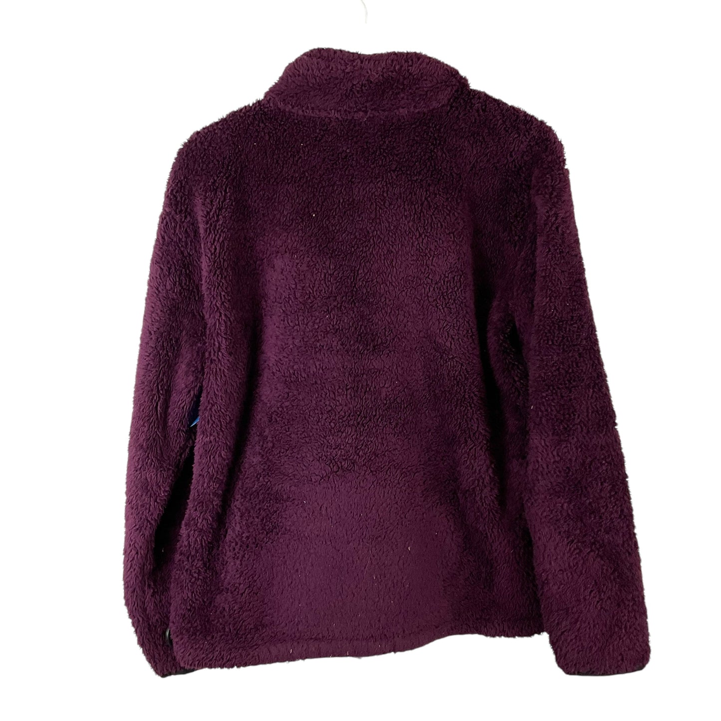 Jacket Fleece By Pink In Purple, Size: M