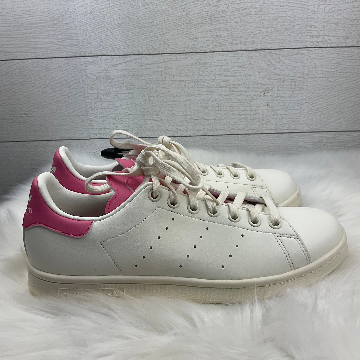 Shoes Sneakers By Adidas In Pink & White, Size: 8.5