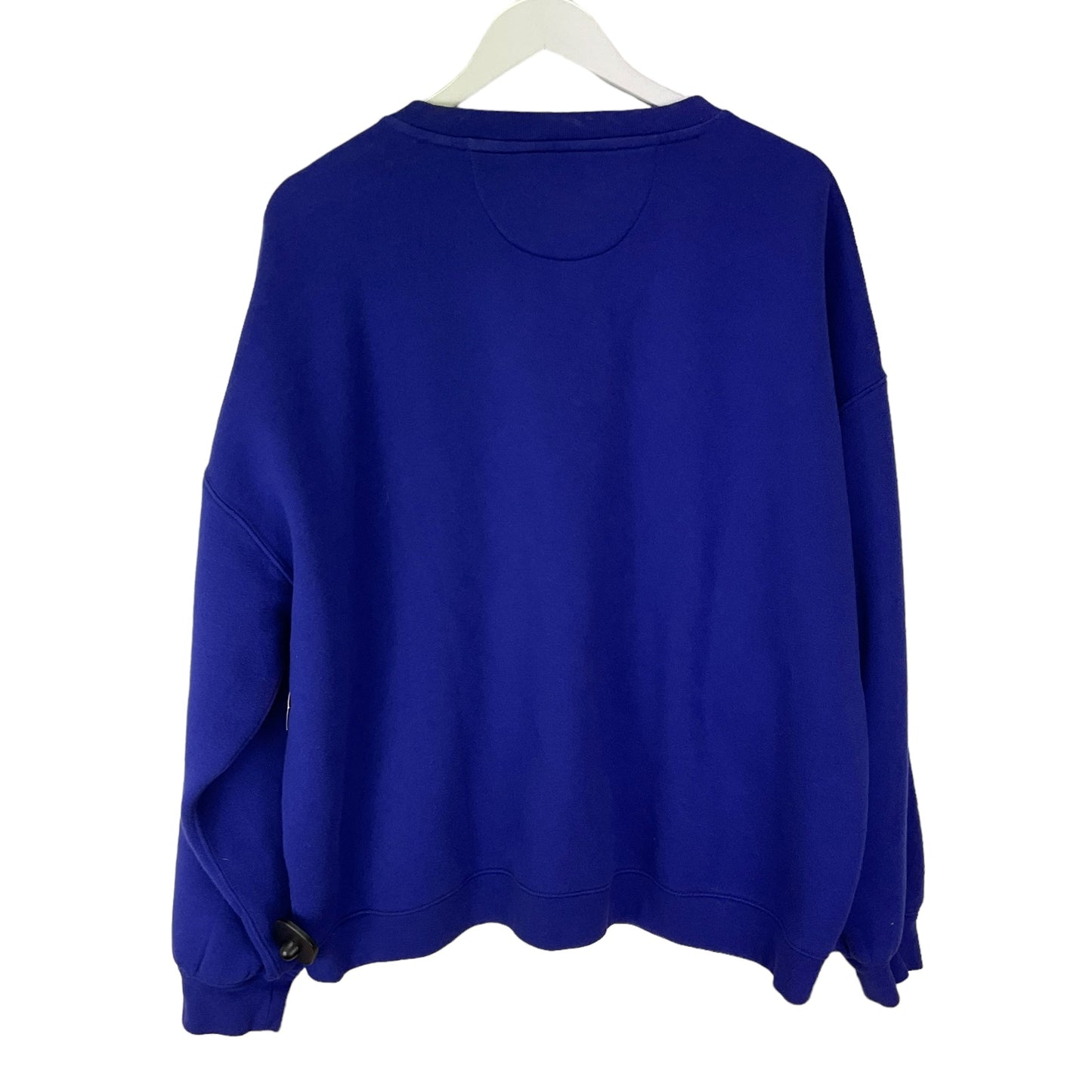 Sweatshirt Crewneck By J Crew In Blue, Size: Xxl