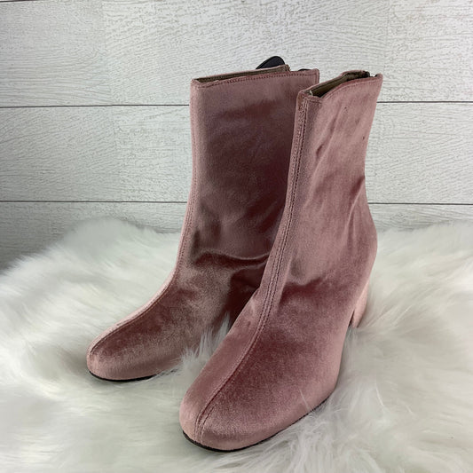 Boots Designer By Free People In Pink, Size: 6