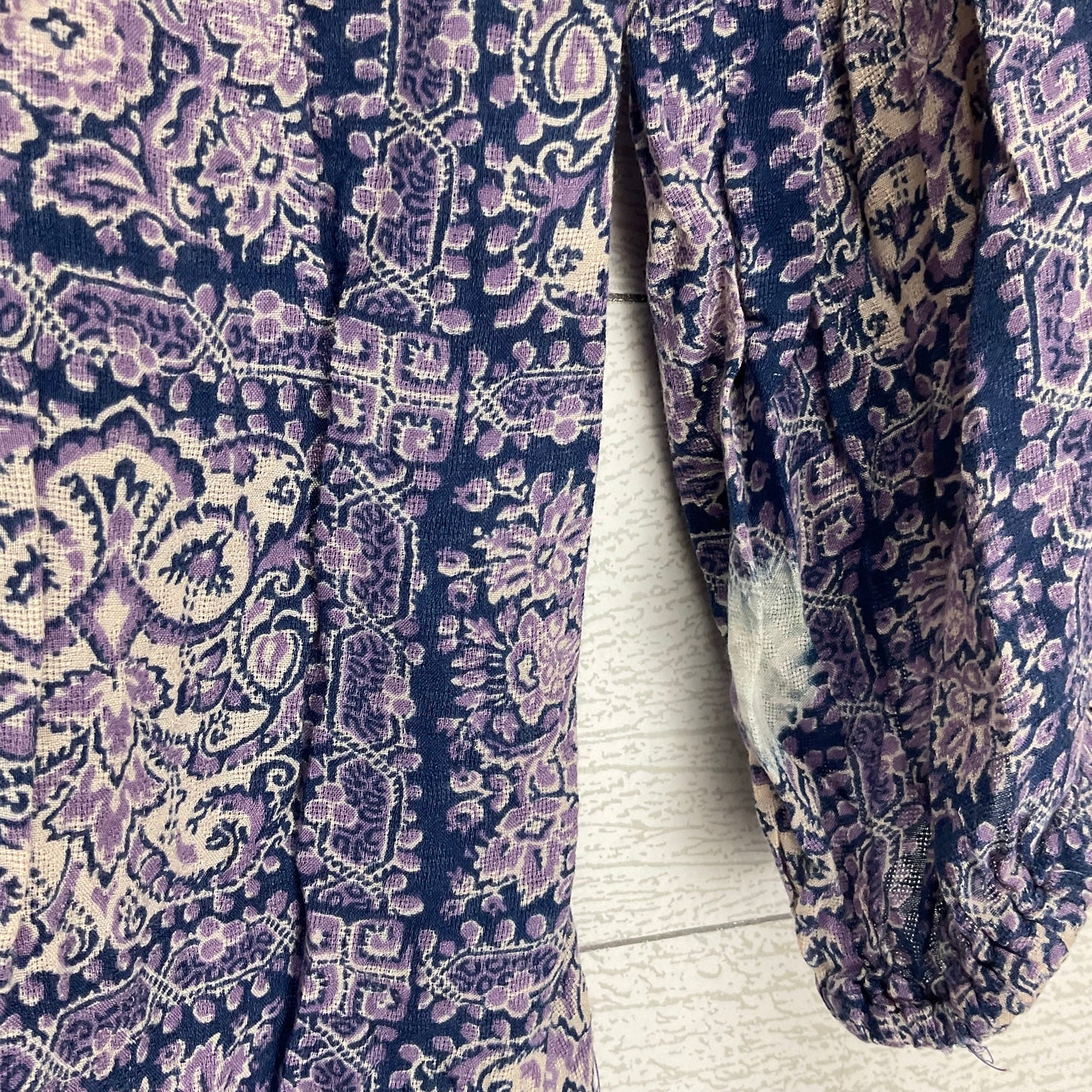 Top Long Sleeve By Anthropologie In Purple, Size: S