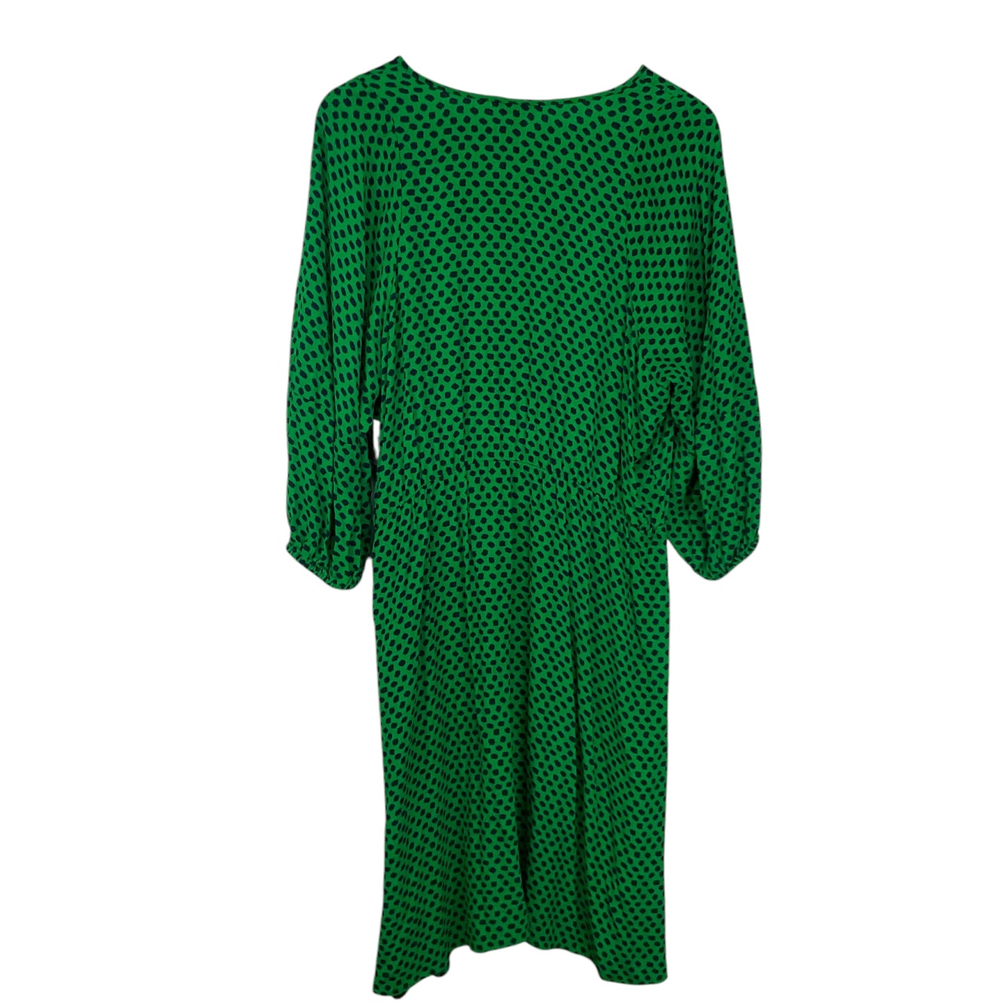 Dress Casual Midi By Banana Republic In Green, Size: L