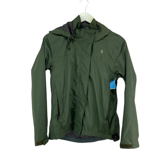 Jacket Windbreaker By Clothes Mentor In Green, Size: Xs