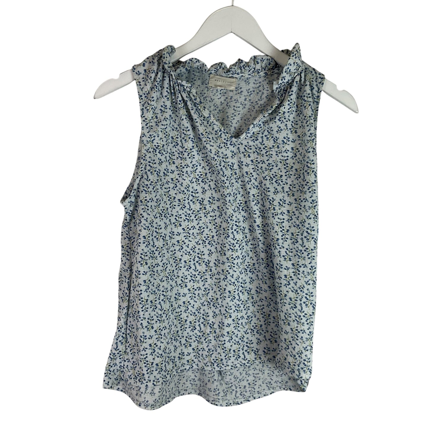 Top Sleeveless By Melloday In Blue, Size: S