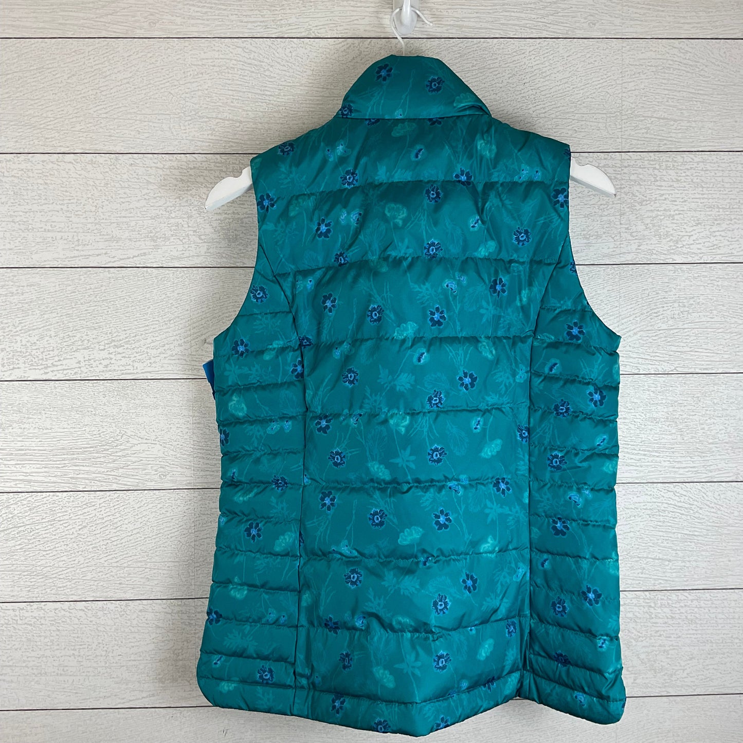 Vest Puffer & Quilted By Lands End In Blue, Size: S