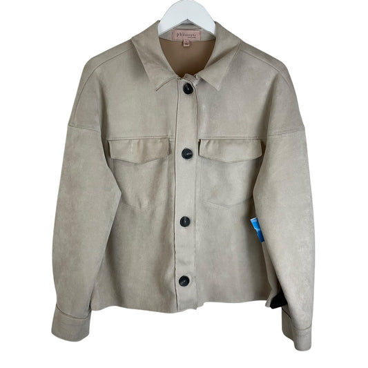 Jacket Other By Philosophy In Cream, Size: L