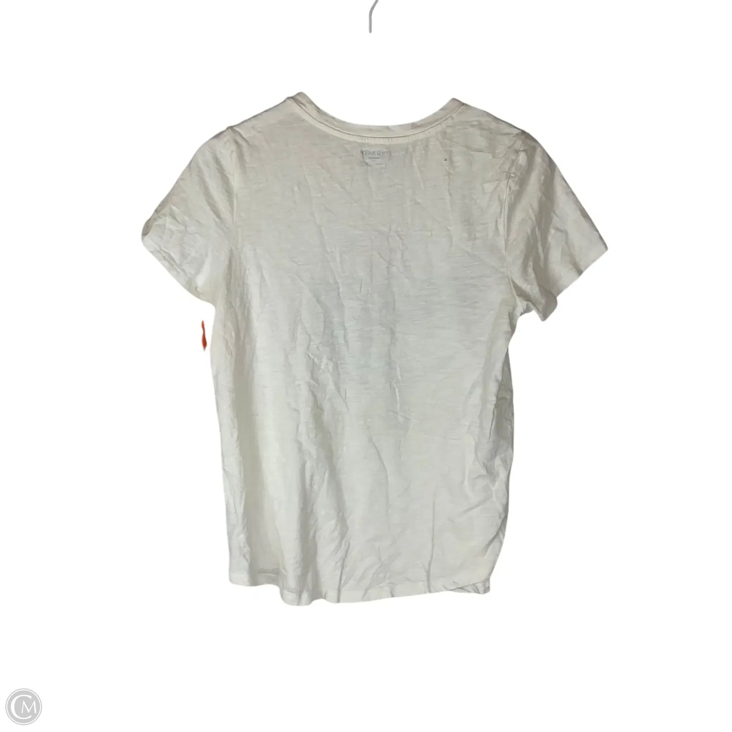 Top Short Sleeve Basic By Old Navy In White, Size: M