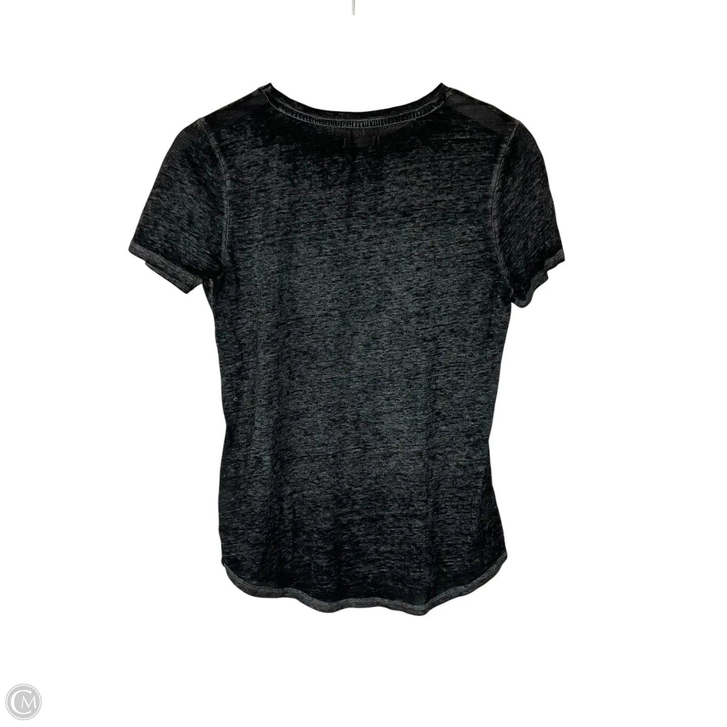 Top Short Sleeve Basic By Maurices In Grey, Size: S