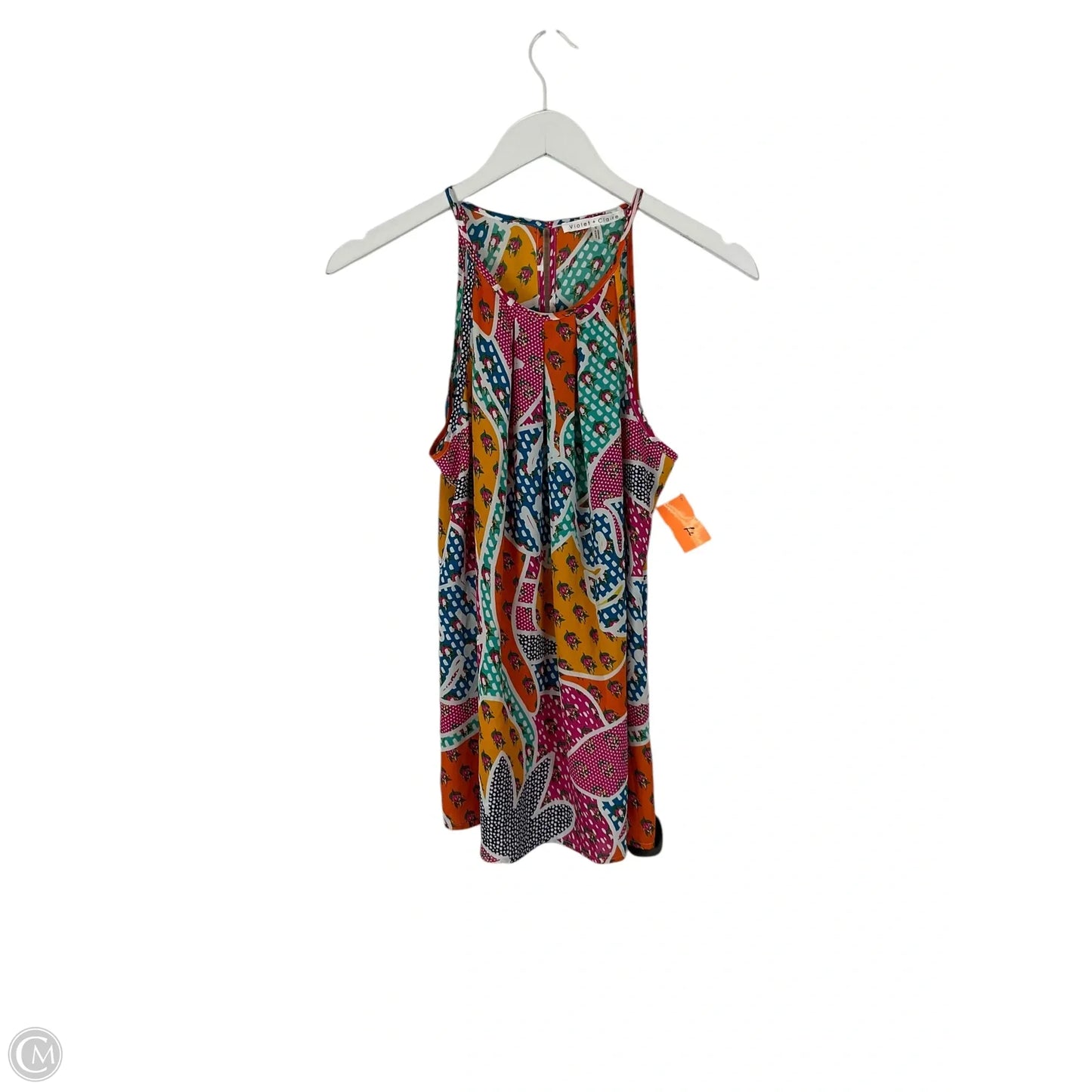 Top Sleeveless By Violet And Claire In Multi-colored, Size: S
