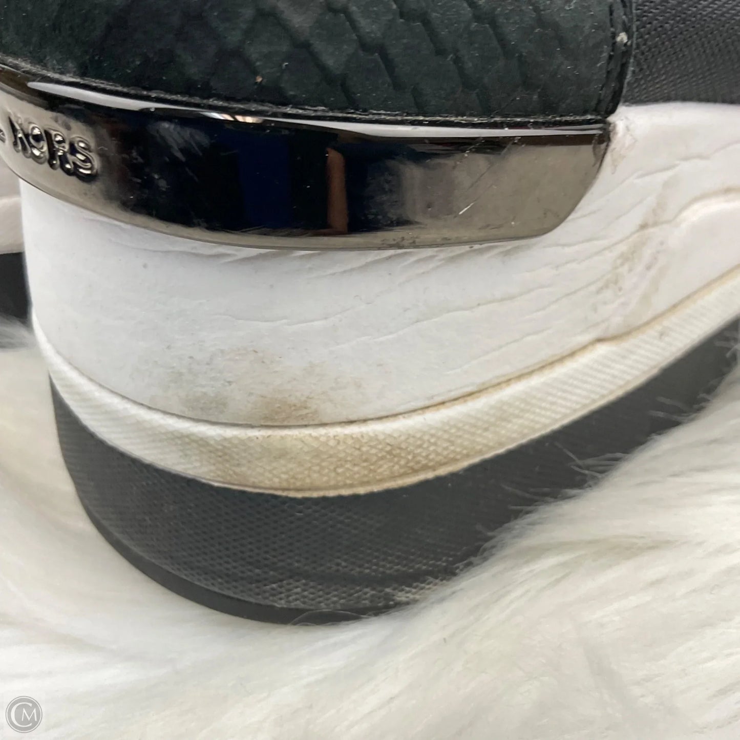 Shoes Designer By Michael Kors In Black, Size: 11