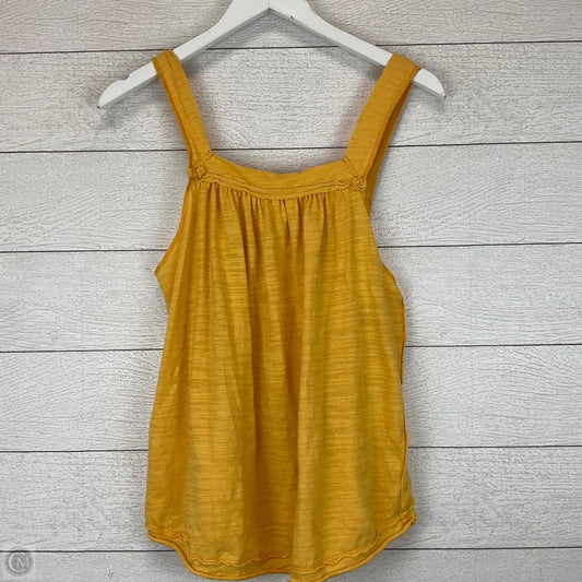 Top Sleeveless By We The Free In Yellow, Size: S