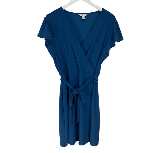 Blue Dress Casual Midi Nine West, Size L