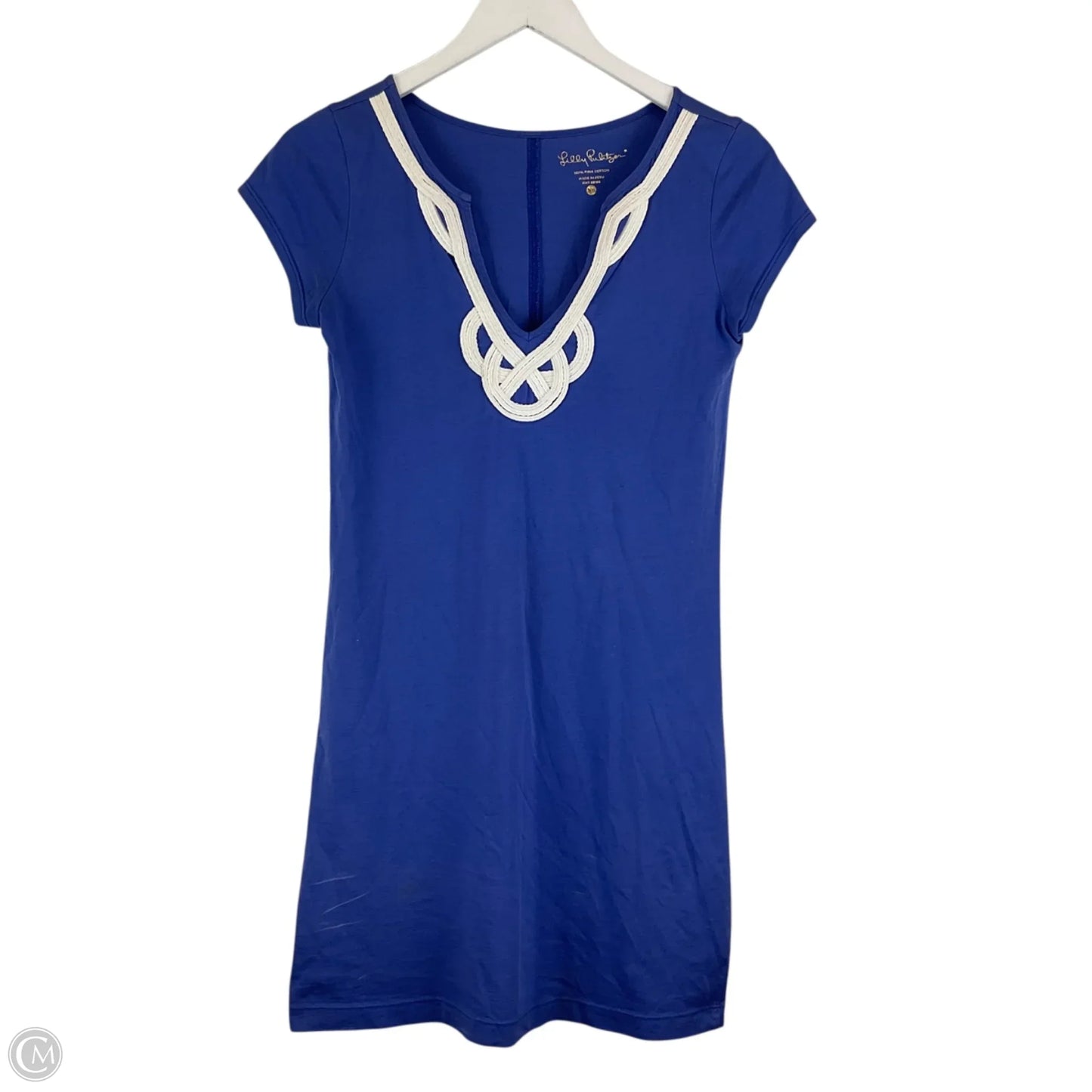 Dress Designer By Lilly Pulitzer In Blue, Size: Xs