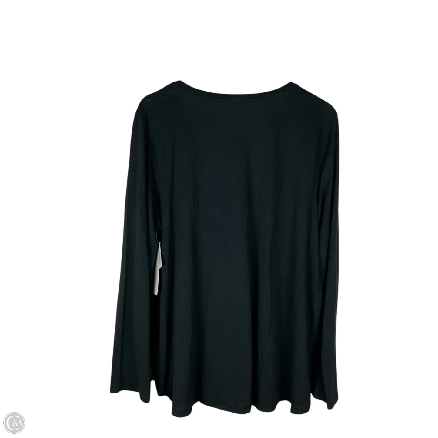 Top Long Sleeve Designer By Lilly Pulitzer In Black, Size: Xxl