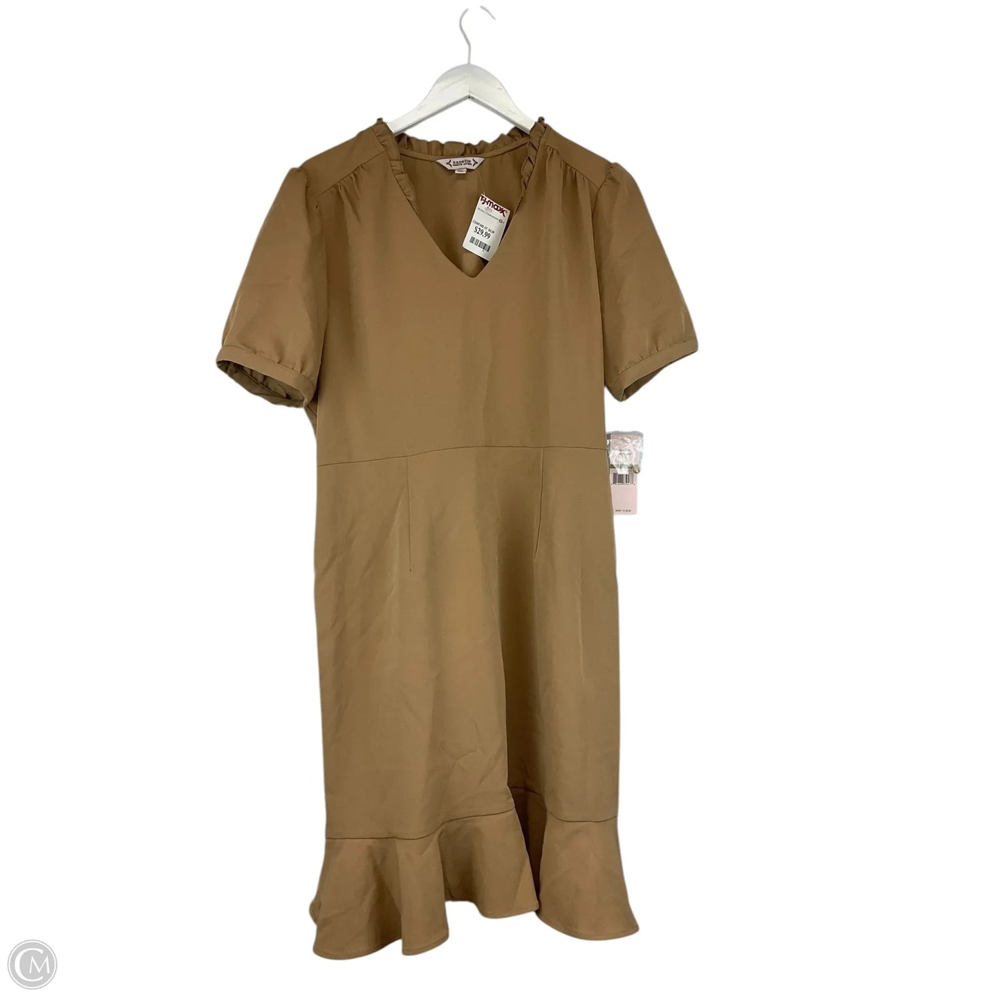 Dress Casual Maxi By Nanette By Nanette Lepore In Brown, Size: 14