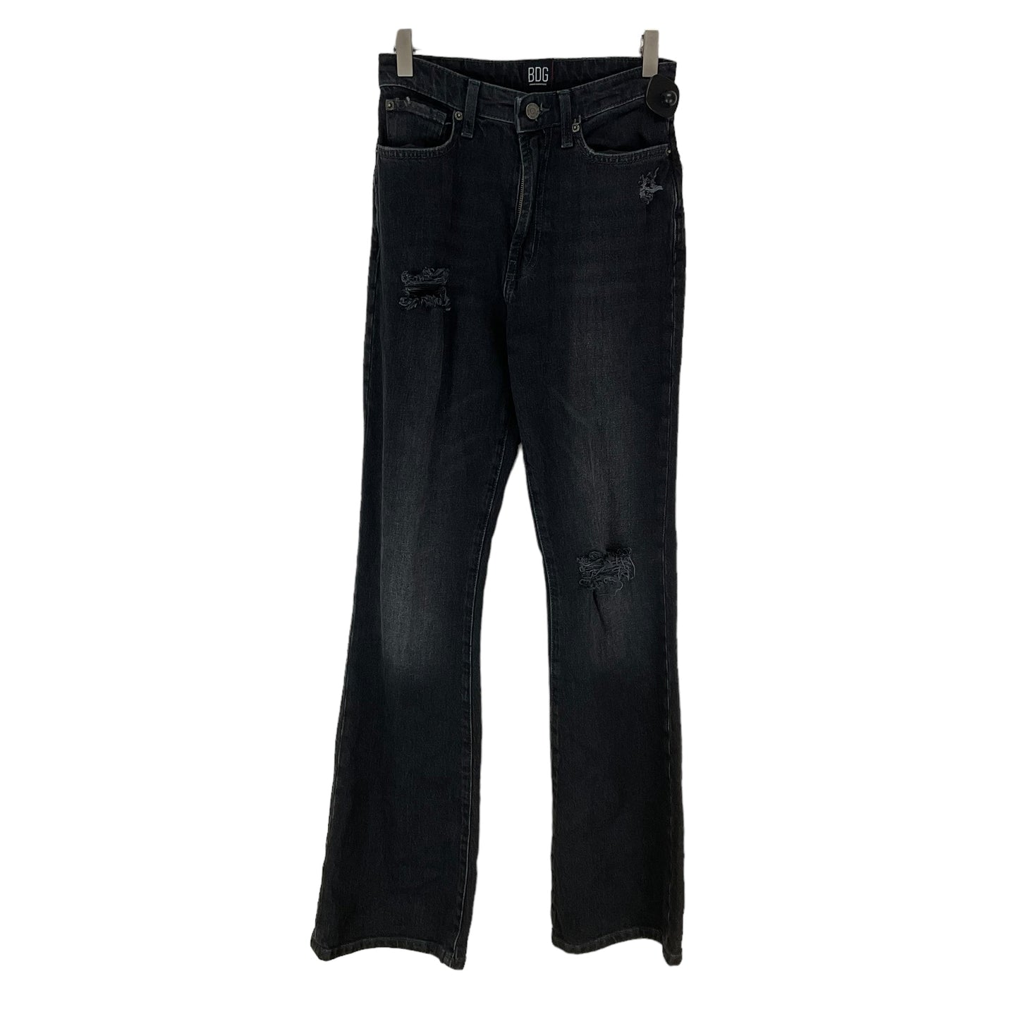 Black Denim Jeans Boot Cut Bdg, Size 14