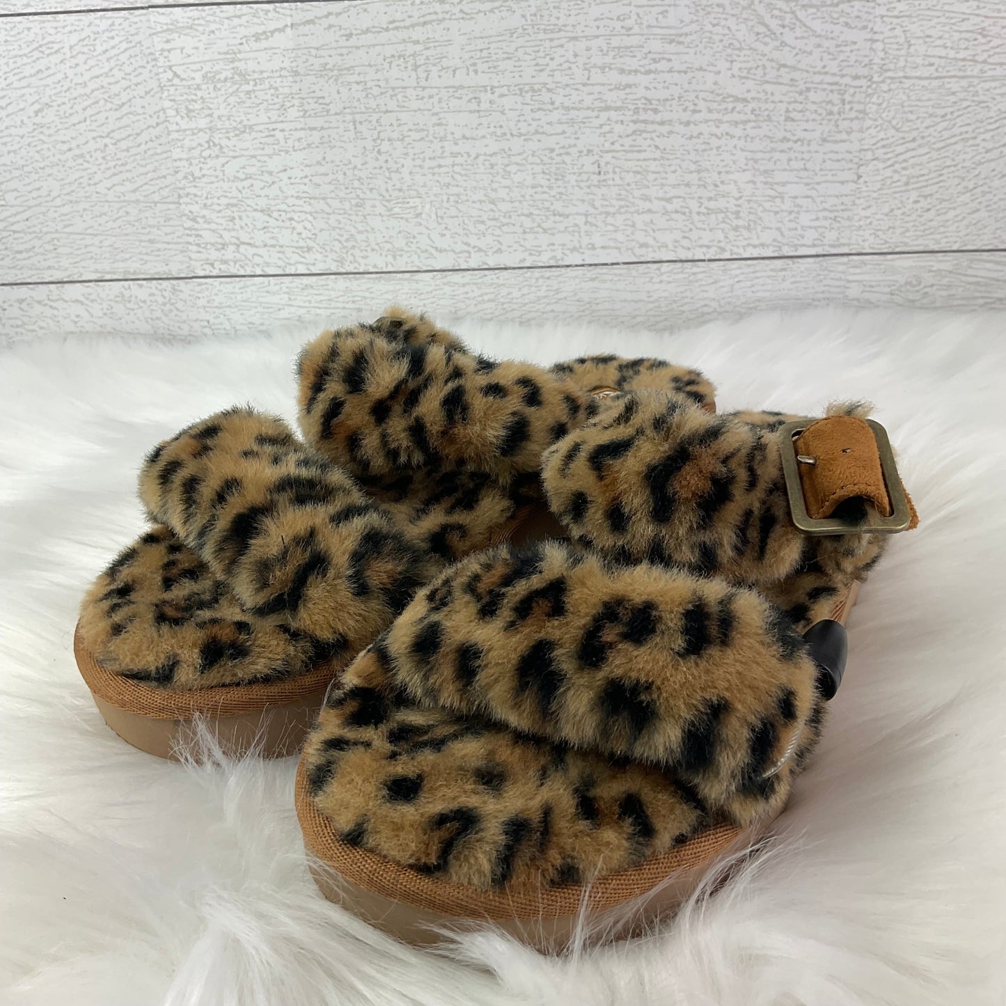 Shoes Designer By Koolaburra By Ugg In Animal Print, Size: 6