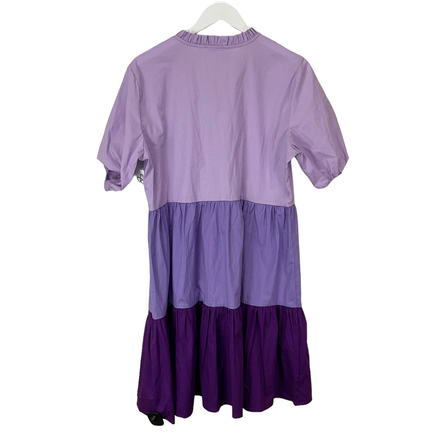 Dress Casual Maxi By New York And Co In Purple, Size: L