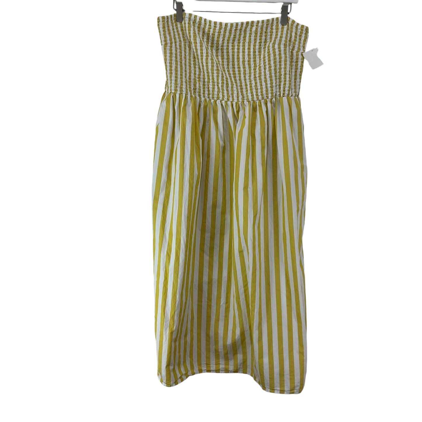 Dress Casual Maxi By A New Day In Yellow, Size: L