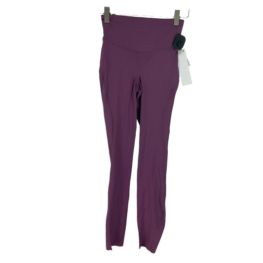 Athletic Leggings By Lululemon In Purple, Size: 2