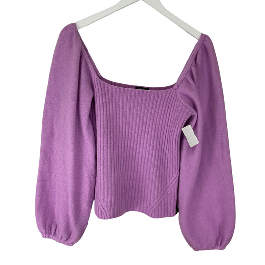 Sweater By Halogen In Purple, Size: S