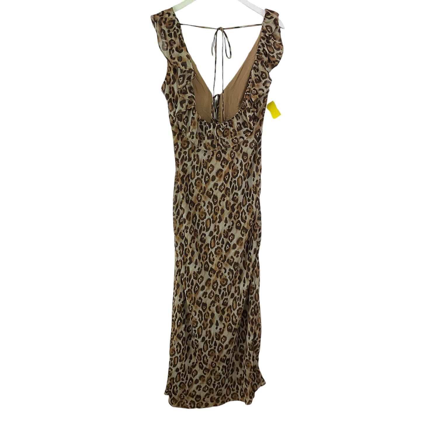 Dress Casual Maxi By Clothes Mentor In Animal Print, Size: L