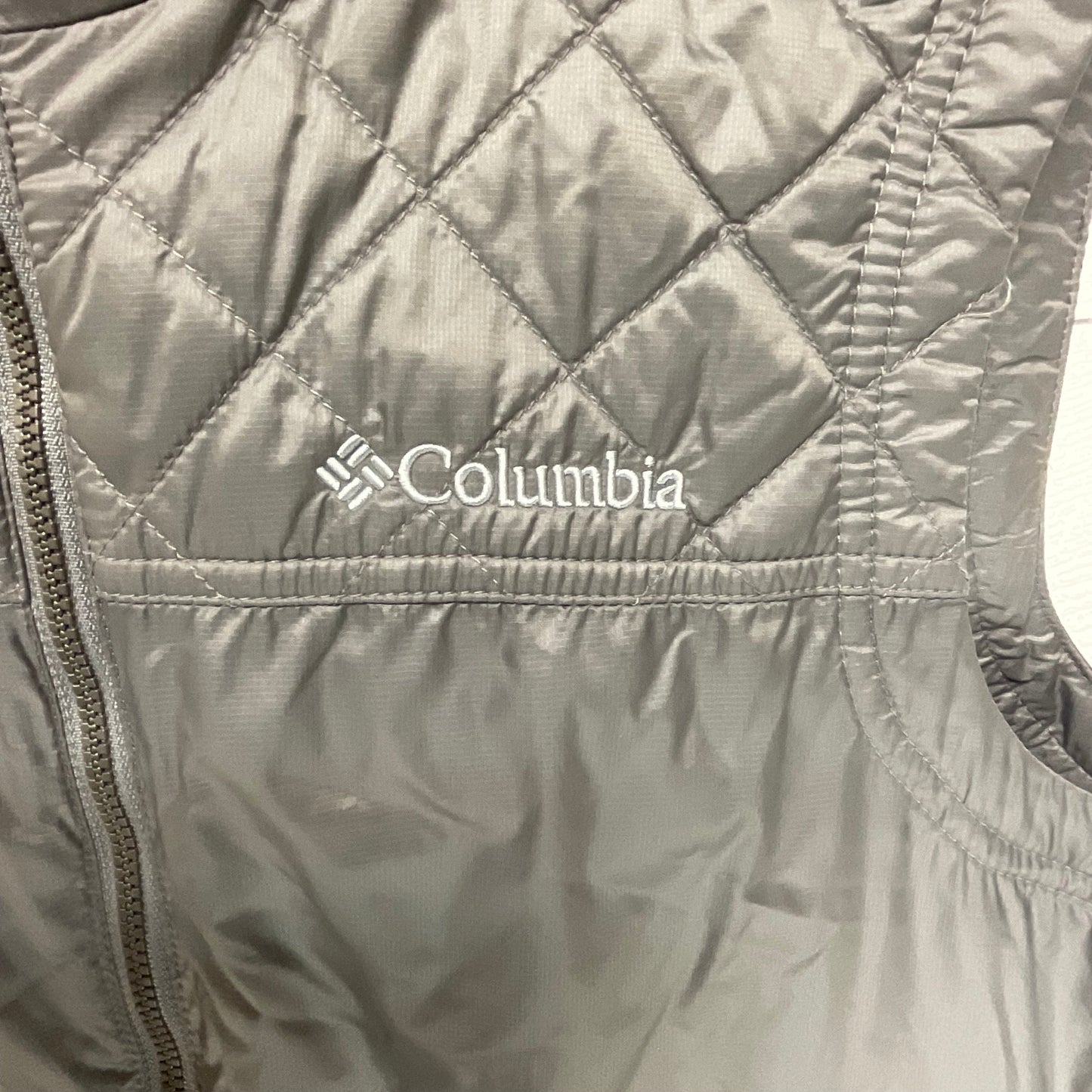 Vest Designer By Columbia In Grey, Size: M