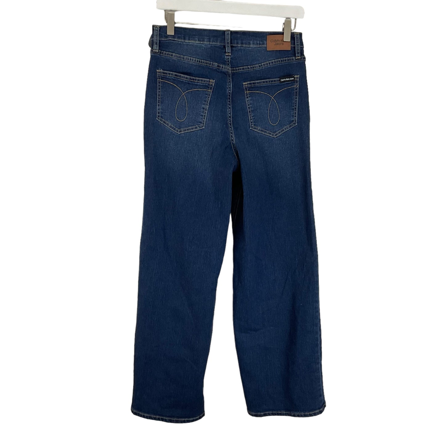 Blue Denim Jeans Boot Cut Calvin Klein, Size 8