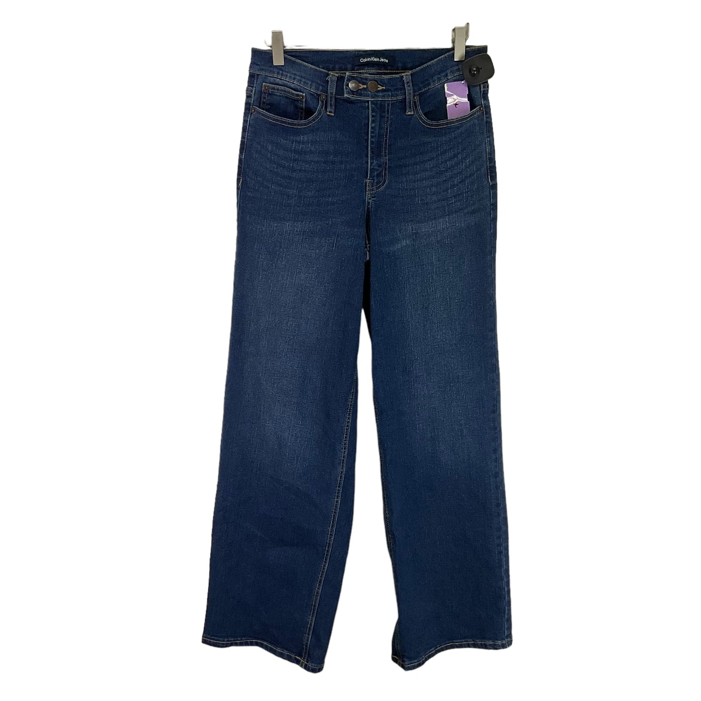 Blue Denim Jeans Boot Cut Calvin Klein, Size 8