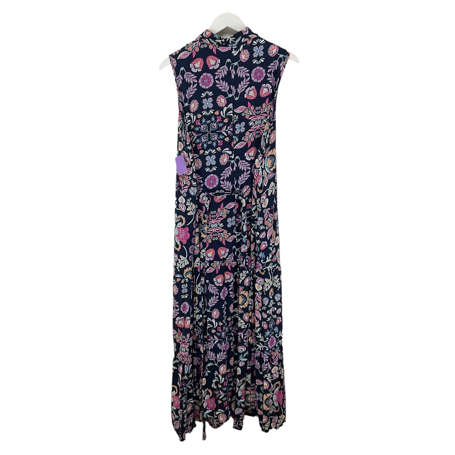 Dress Casual Maxi By Croft And Barrow In Blue, Size: L