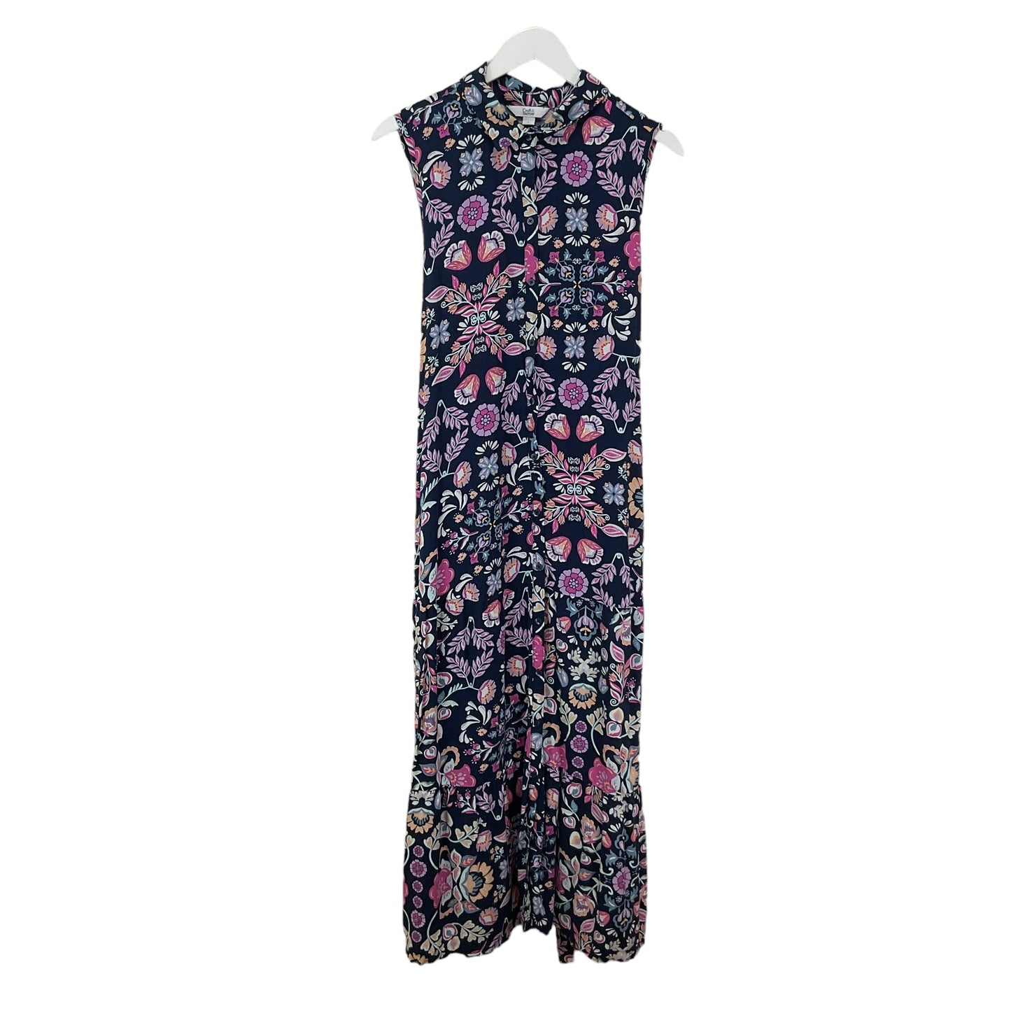 Dress Casual Maxi By Croft And Barrow In Blue, Size: L