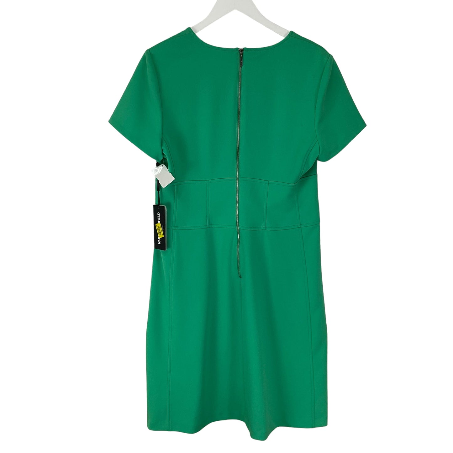 Dress Casual Midi By Karl Lagerfeld In Green, Size: M