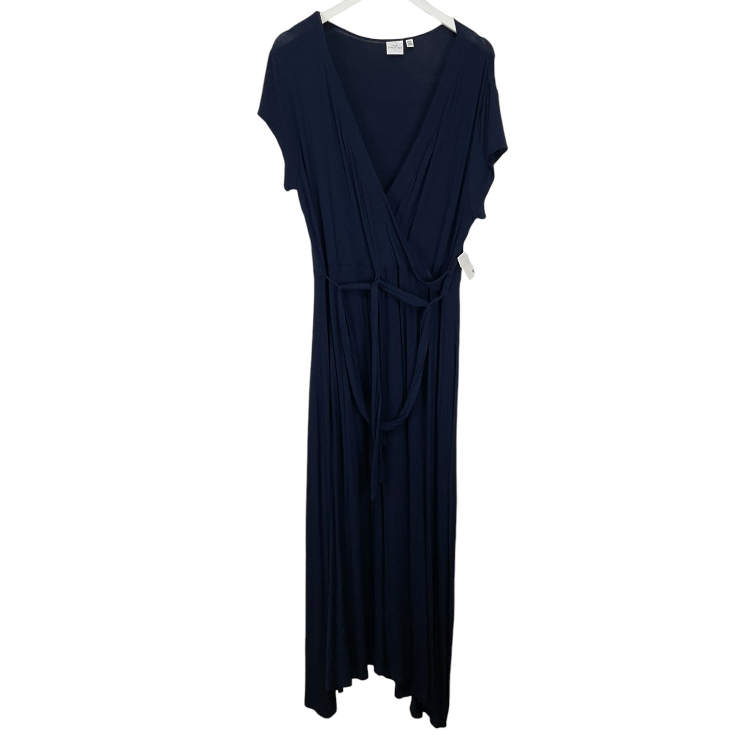 Dress Casual Maxi By New Directions In Navy, Size: Petite   Xl