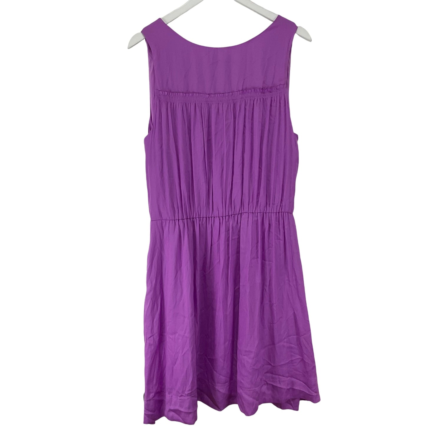 Dress Casual Midi By Banana Republic In Purple, Size: 14