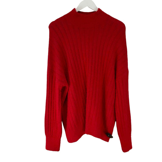 Sweater By Jessica Simpson In Red, Size: L