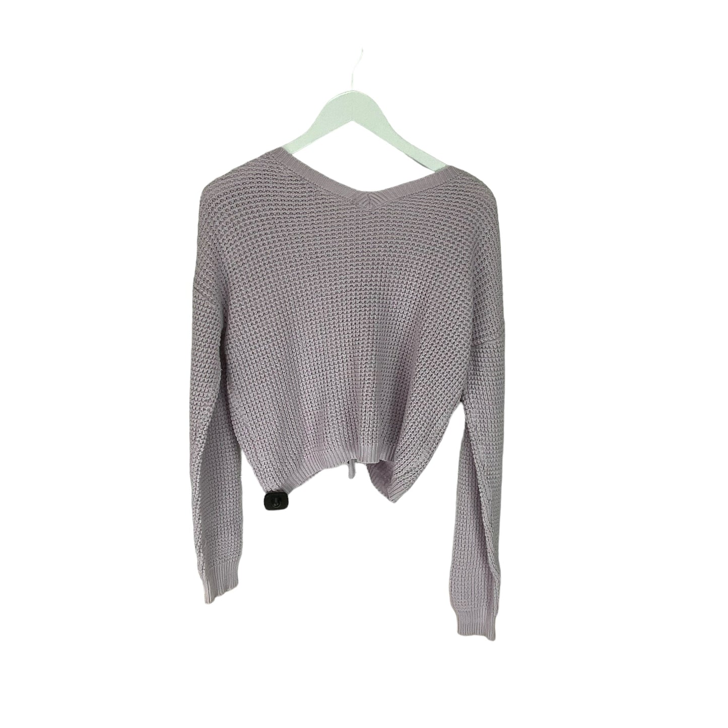 Sweater By Clothes Mentor In Purple, Size: L