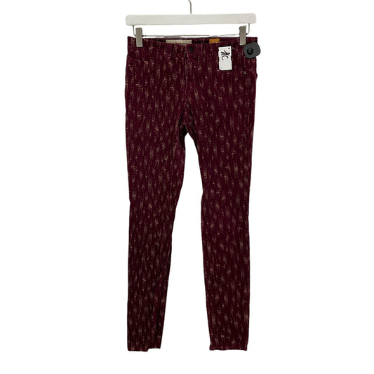 Pants Corduroy By Pilcro In Red, Size: S