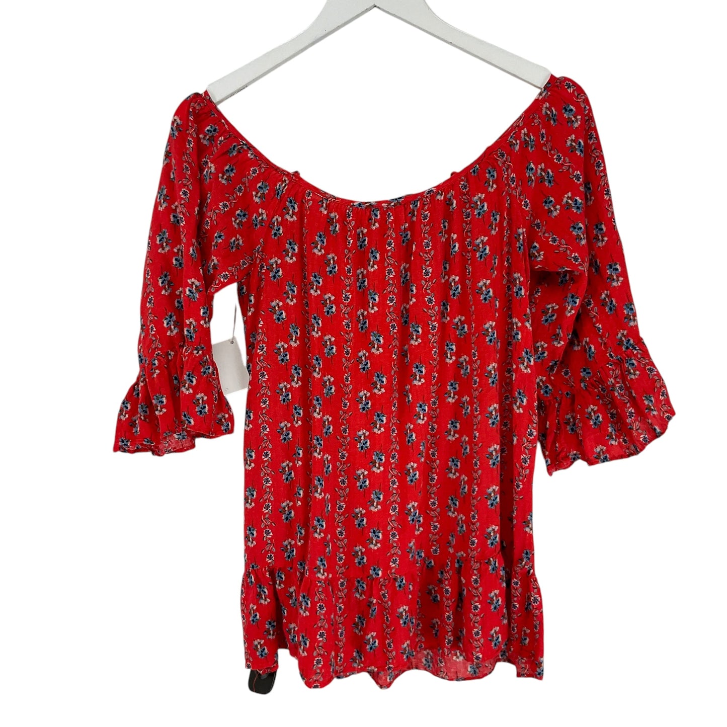 Top Long Sleeve By Altard State In Red, Size: S