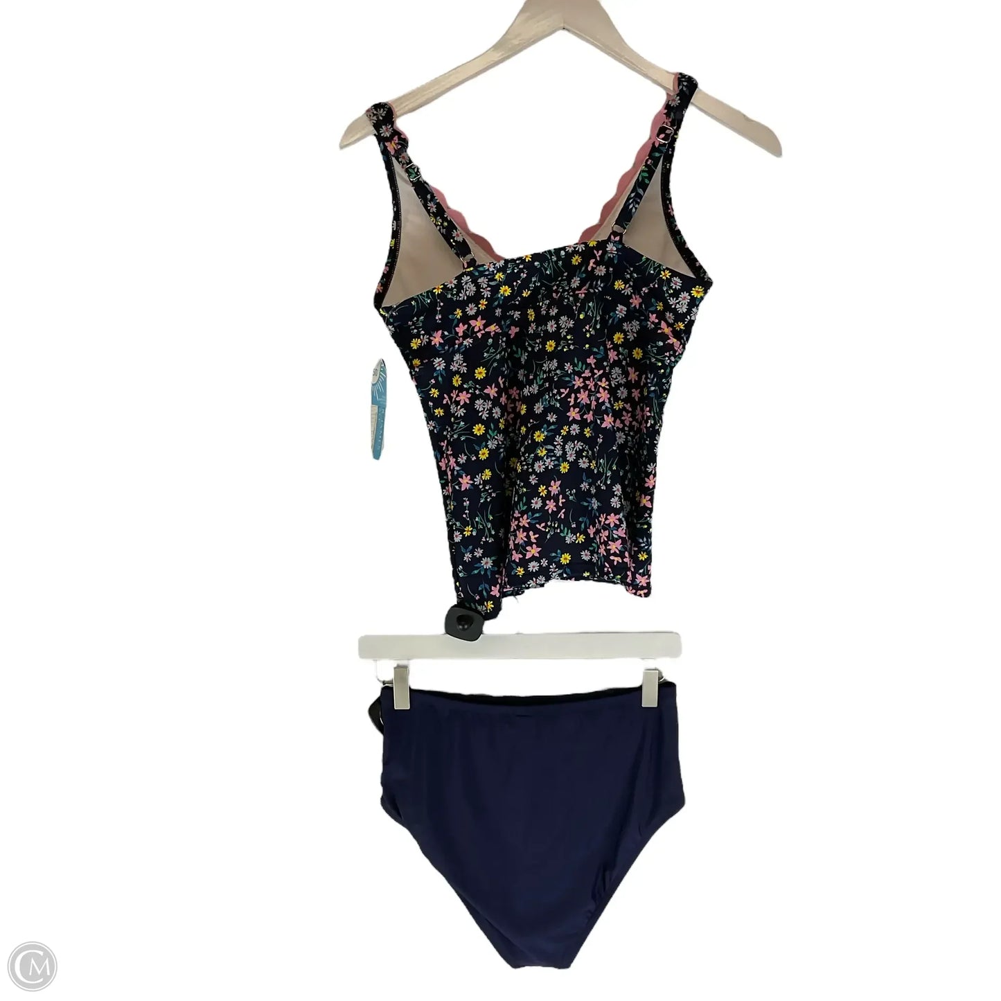 Swimsuit 2pc By Draper James In Navy, Size: S