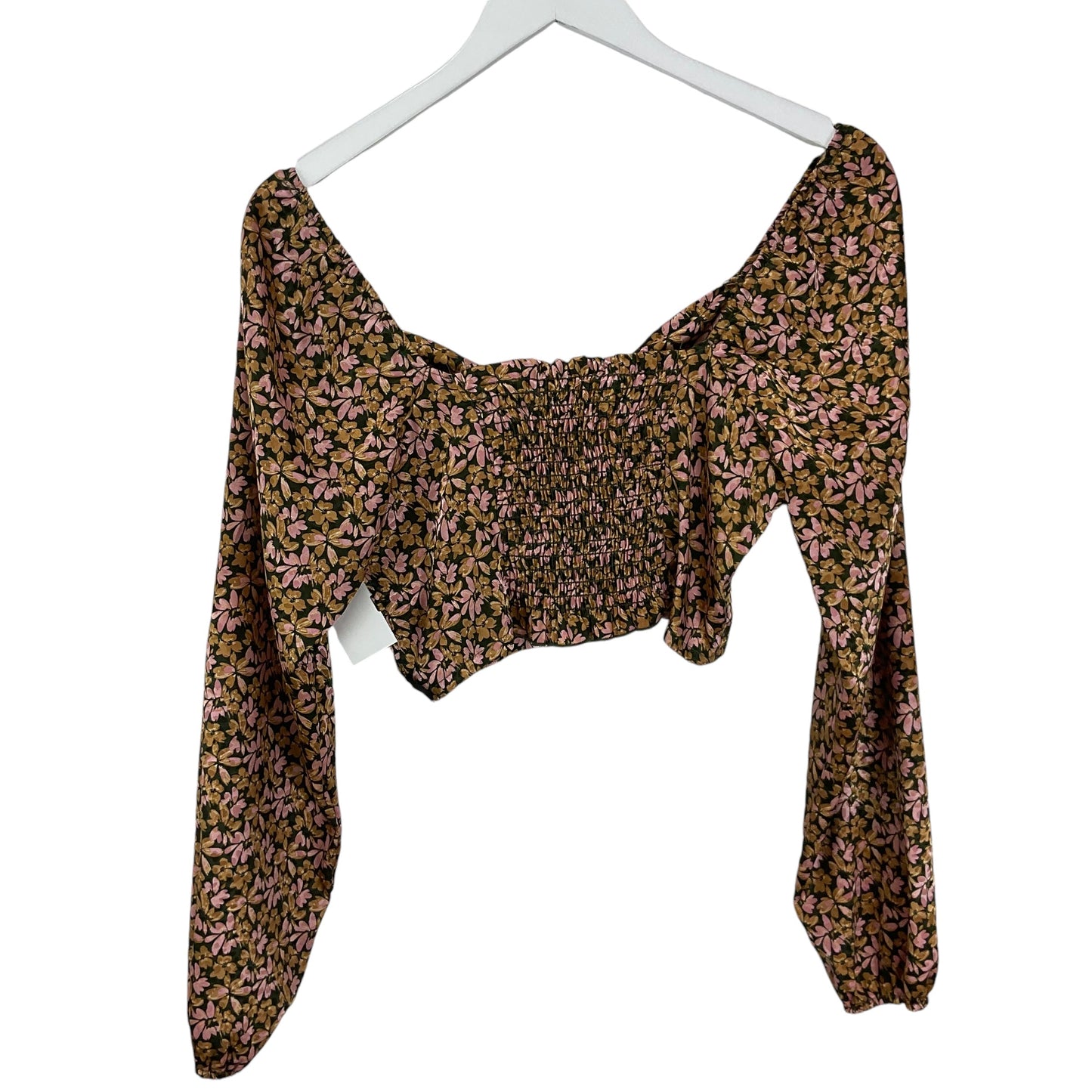 Top Long Sleeve By Altard State In Floral Print, Size: M