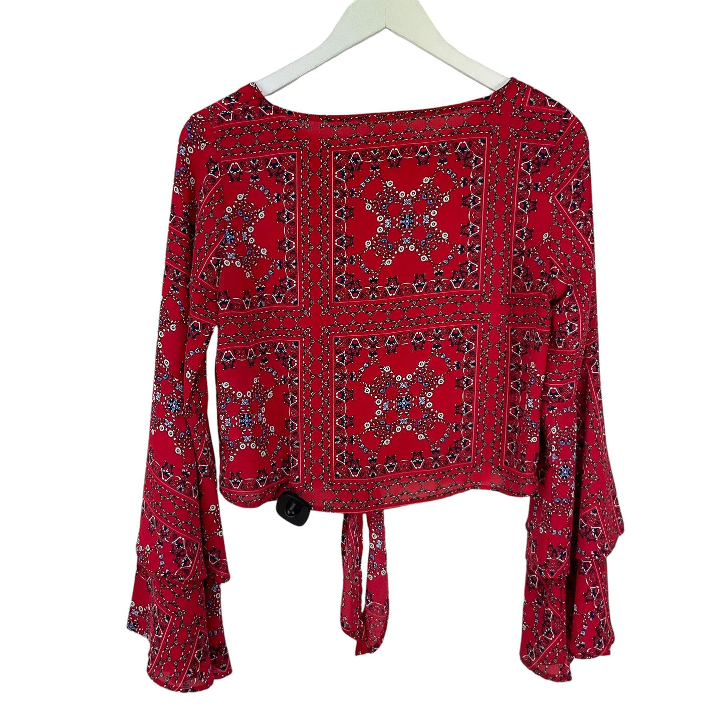 Top Long Sleeve By Altard State In Red, Size: S